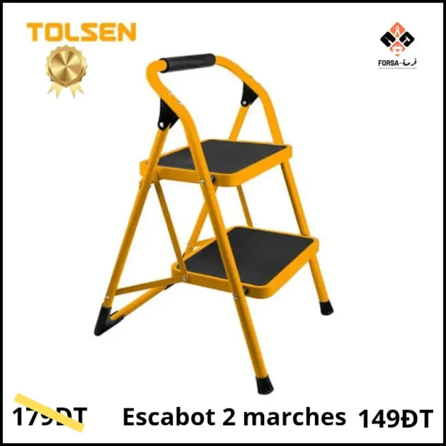 Escabot 2 marches tolsen 62680